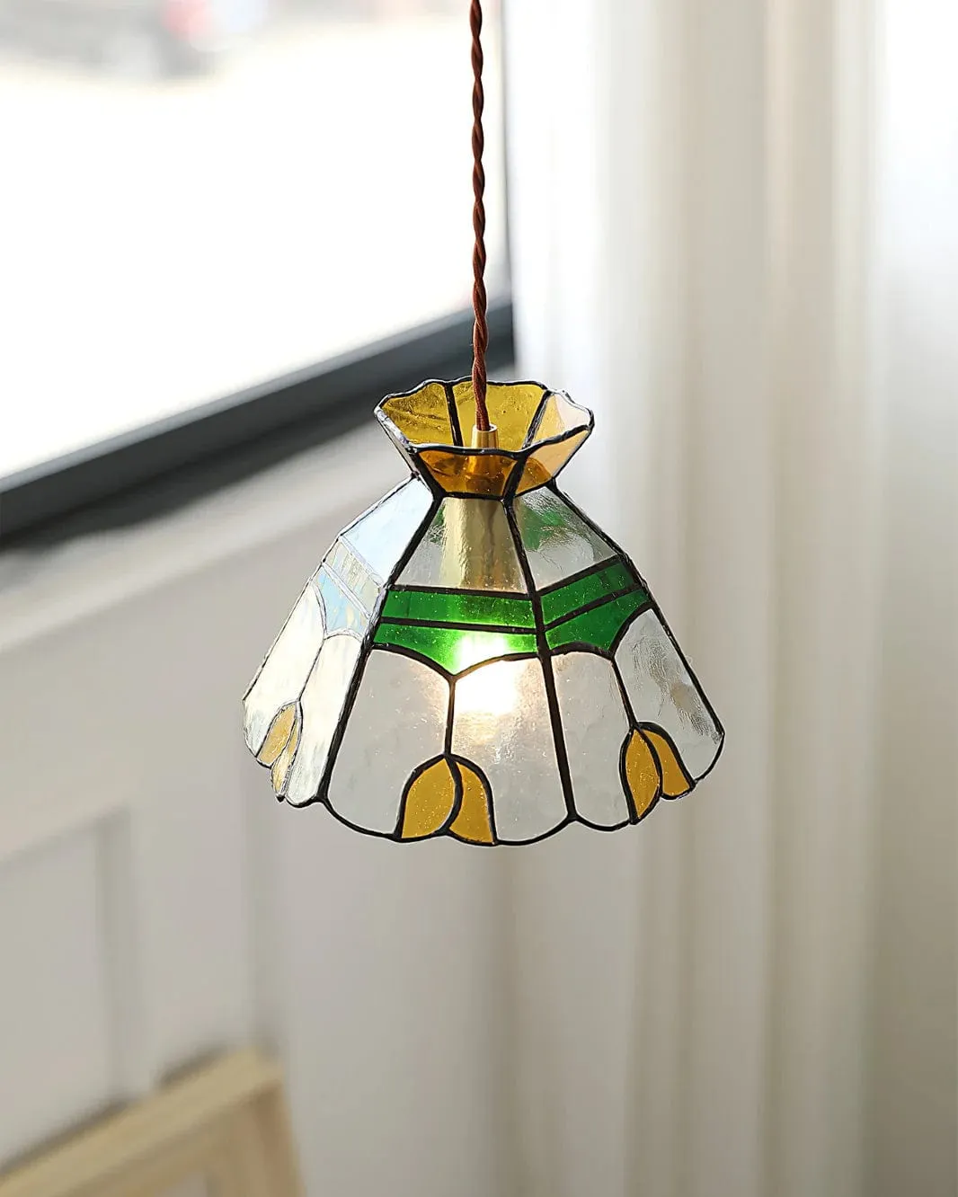 Stained Glass Pendant Lamp