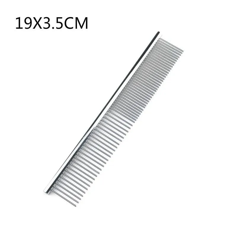 Stainless Steel Long Hair Dog Comb