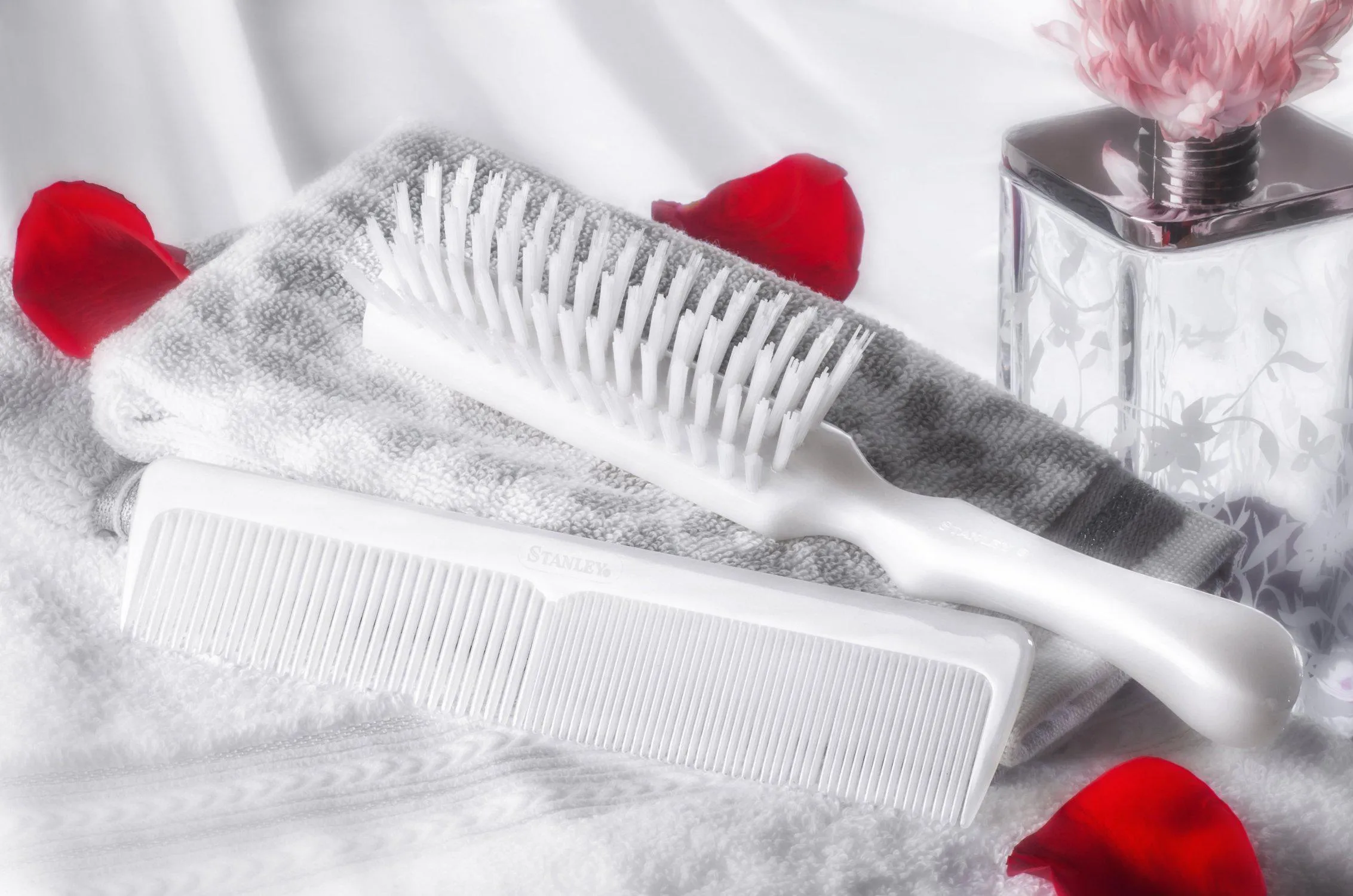 Stanley Lady Catherine Hairbrush & Ladies Styling Comb Set,