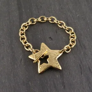 'Star in Front' Bracelet - Gold