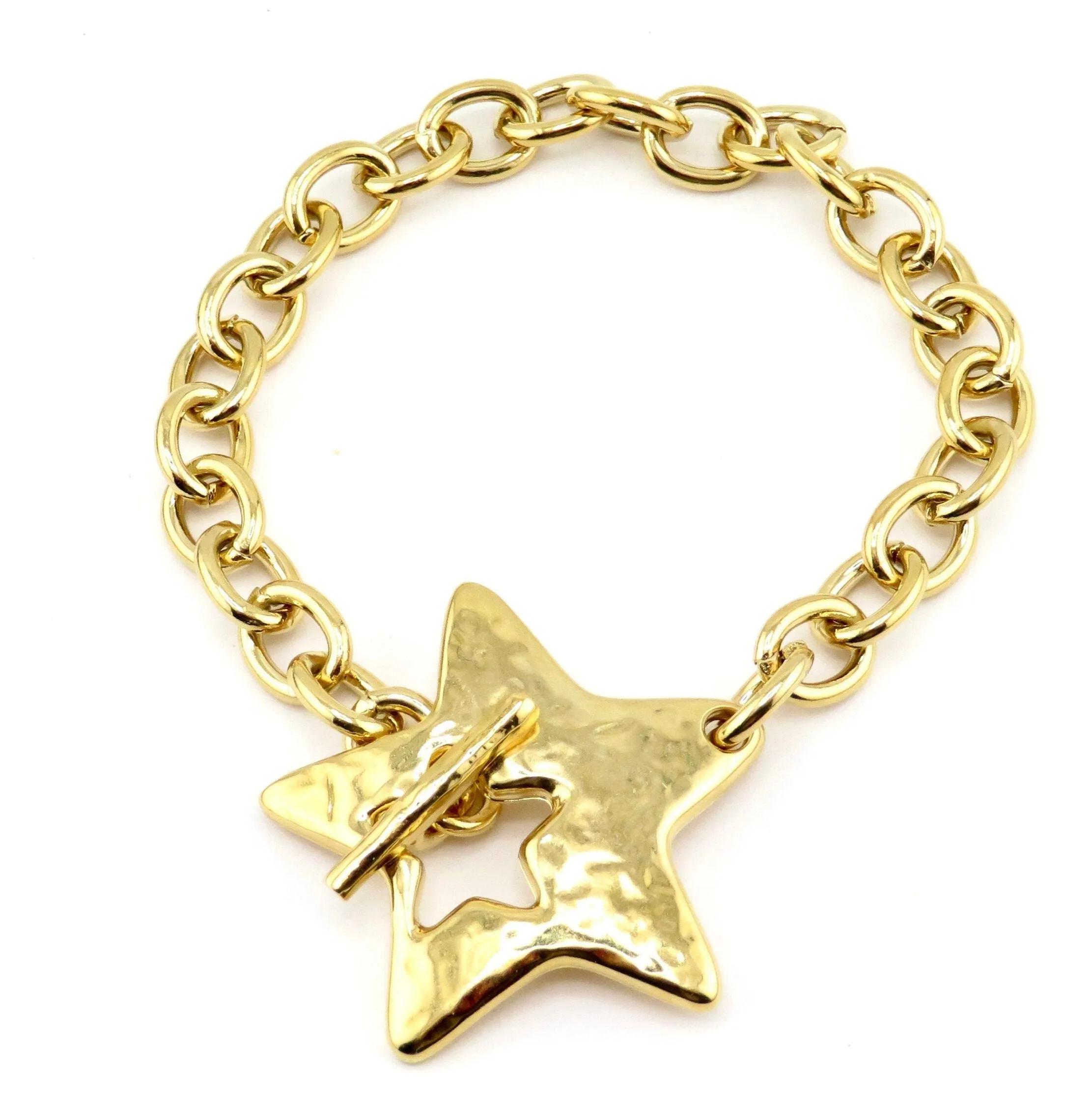 'Star in Front' Bracelet - Gold