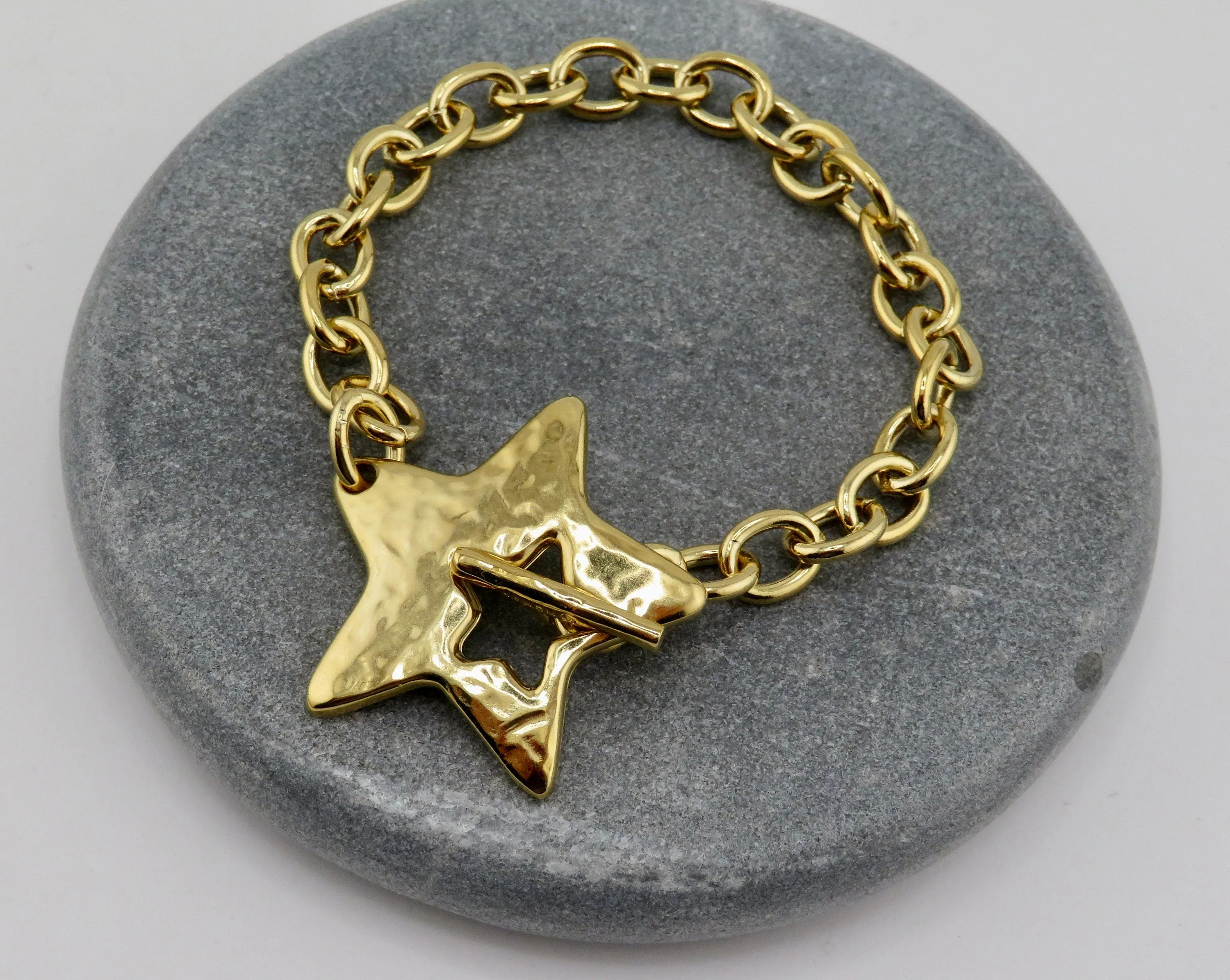 'Star in Front' Bracelet - Gold