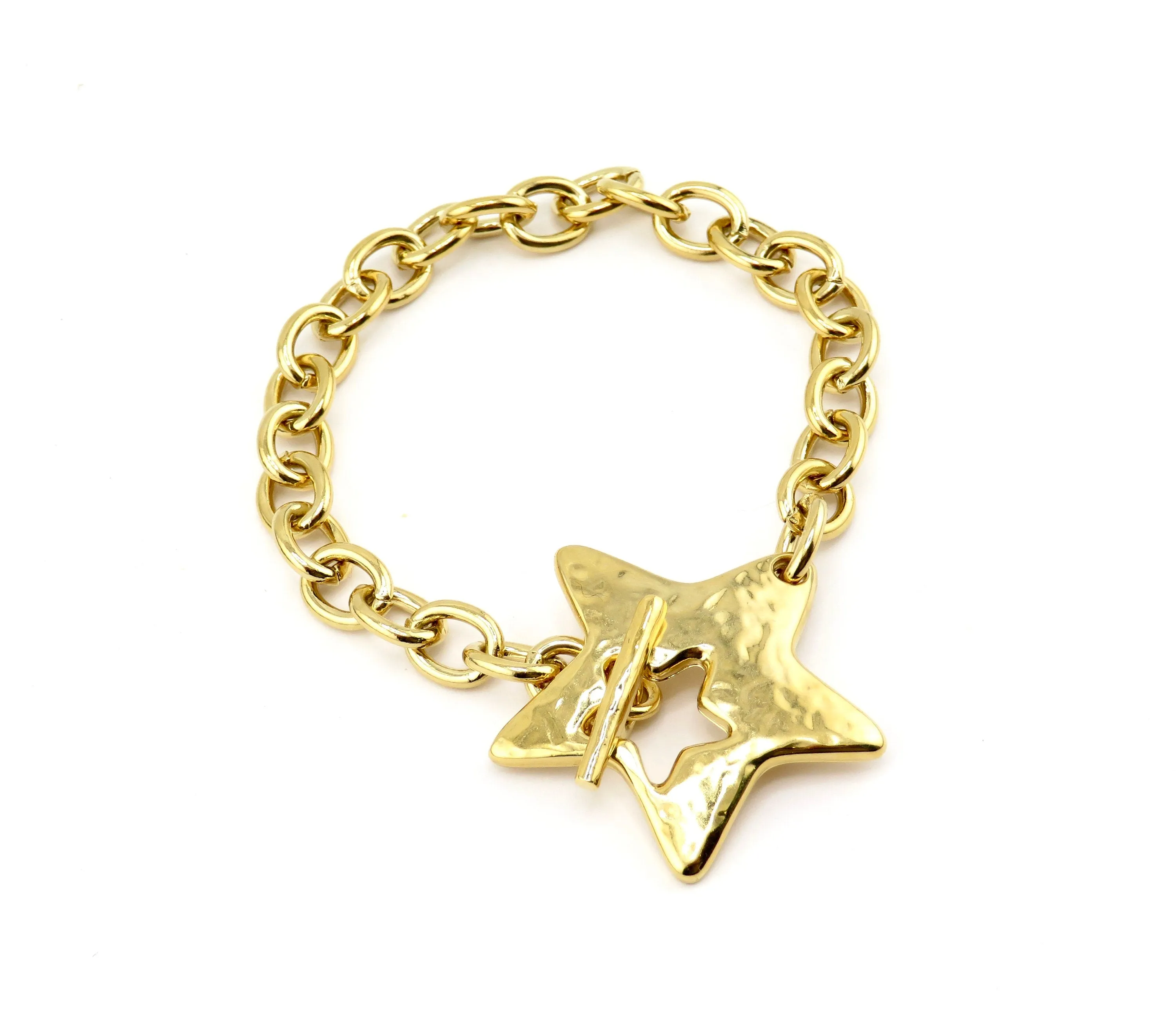 'Star in Front' Bracelet - Gold