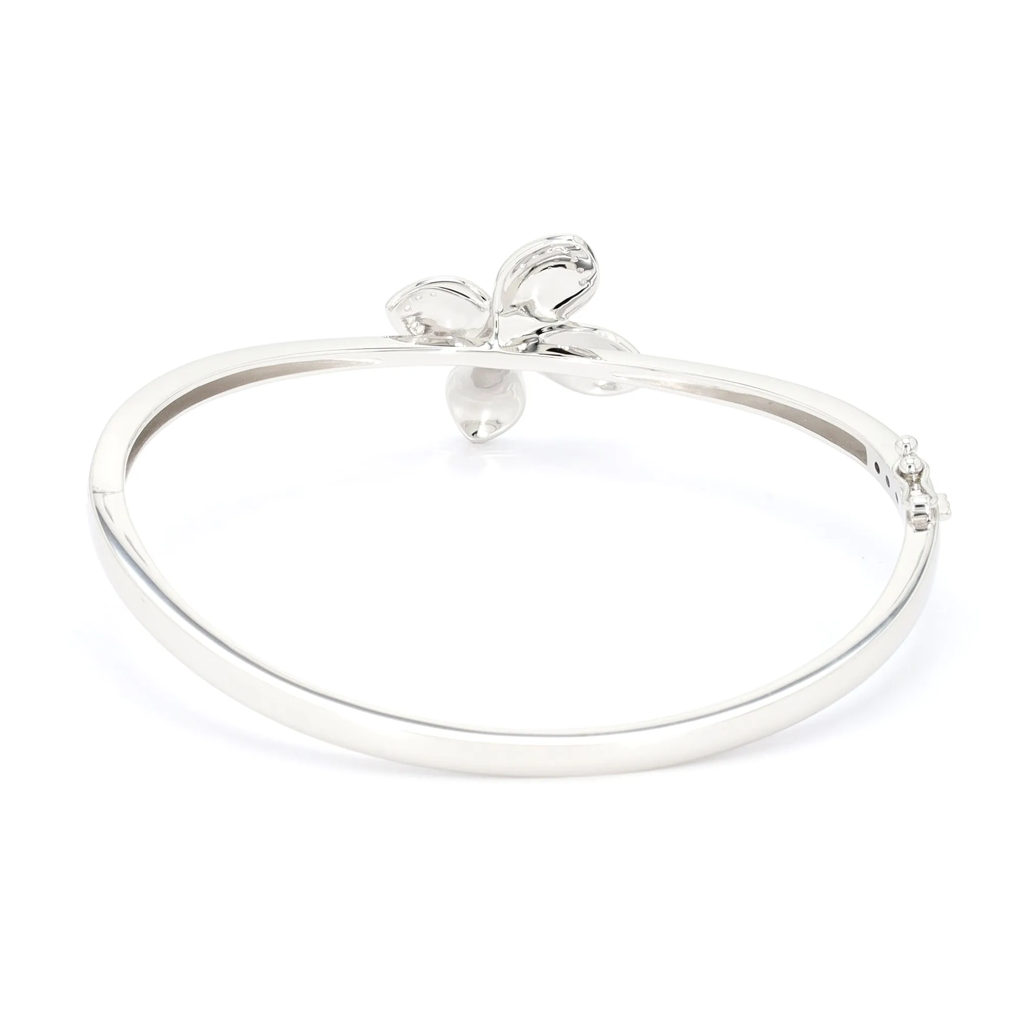 Sterling Silver Flower Bracelet