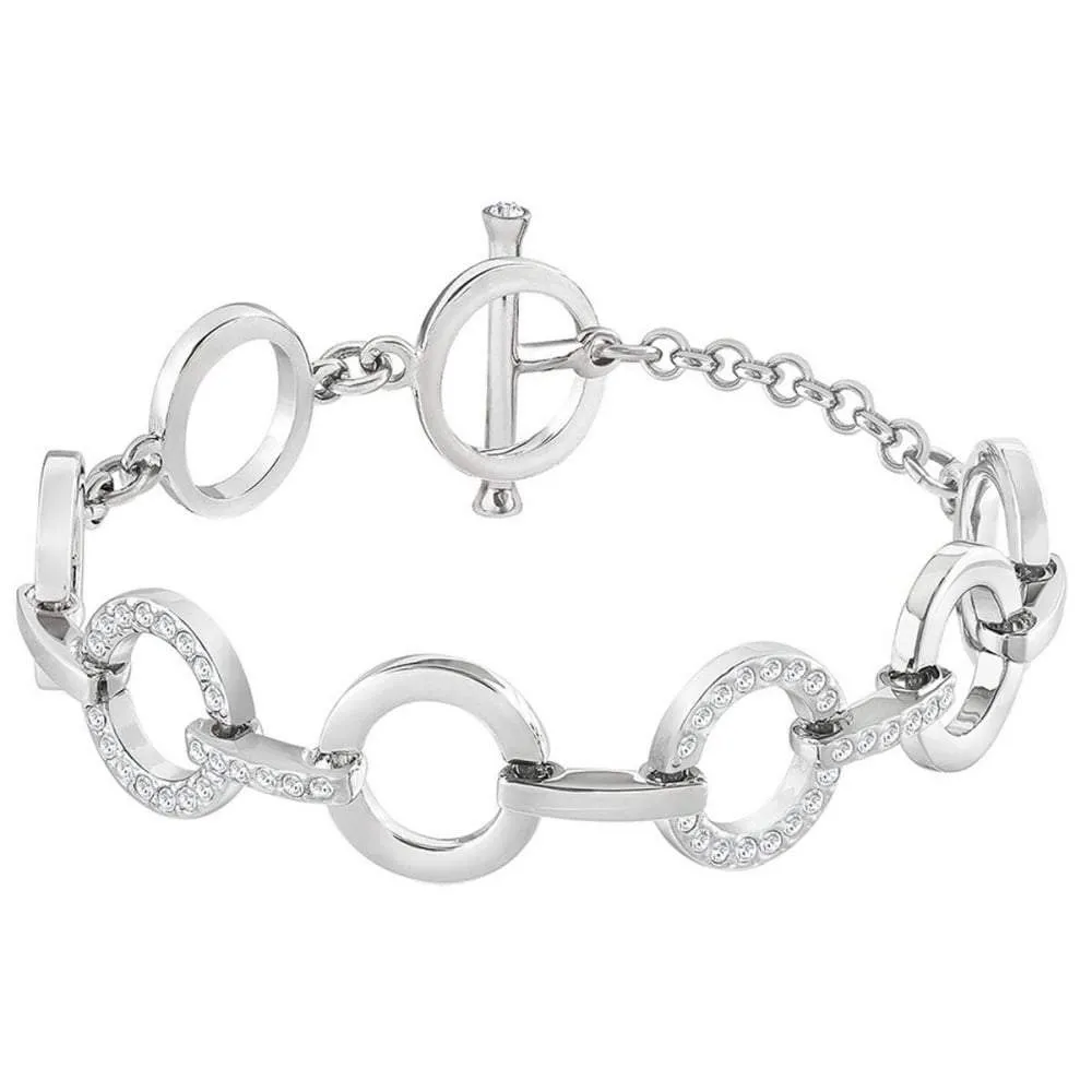 SWAROVSKI Circle Clear Crystal Bracelet  #678223