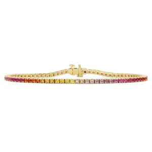 The OG Ombré 14K Tennis Bracelet