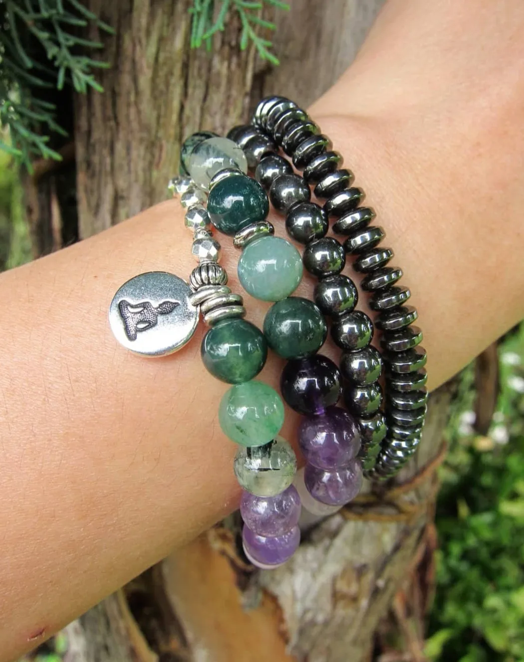 The Tuscany Grapevine Mala Bracelet