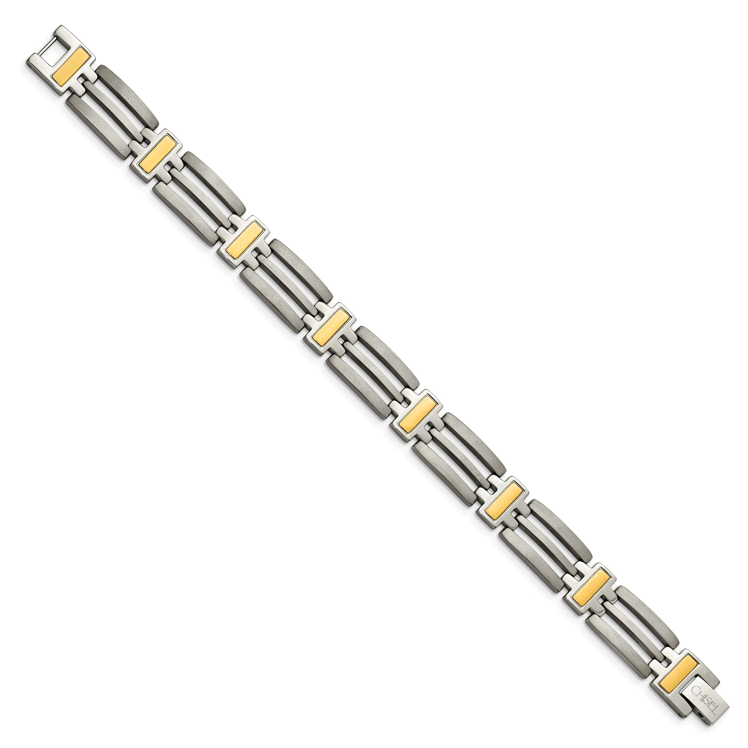 Titanium 24k Gold Plating Hypoallergenic Bracelet