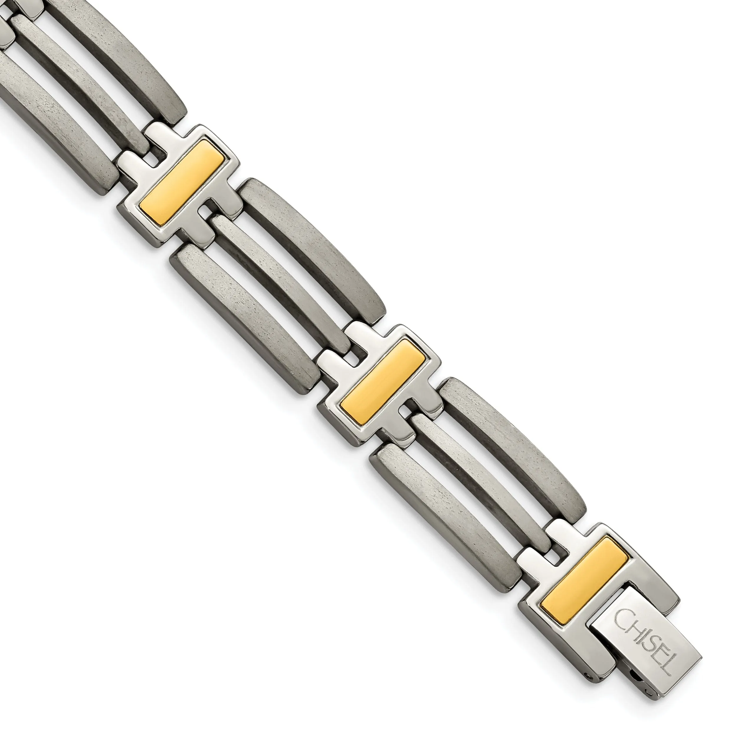 Titanium 24k Gold Plating Hypoallergenic Bracelet