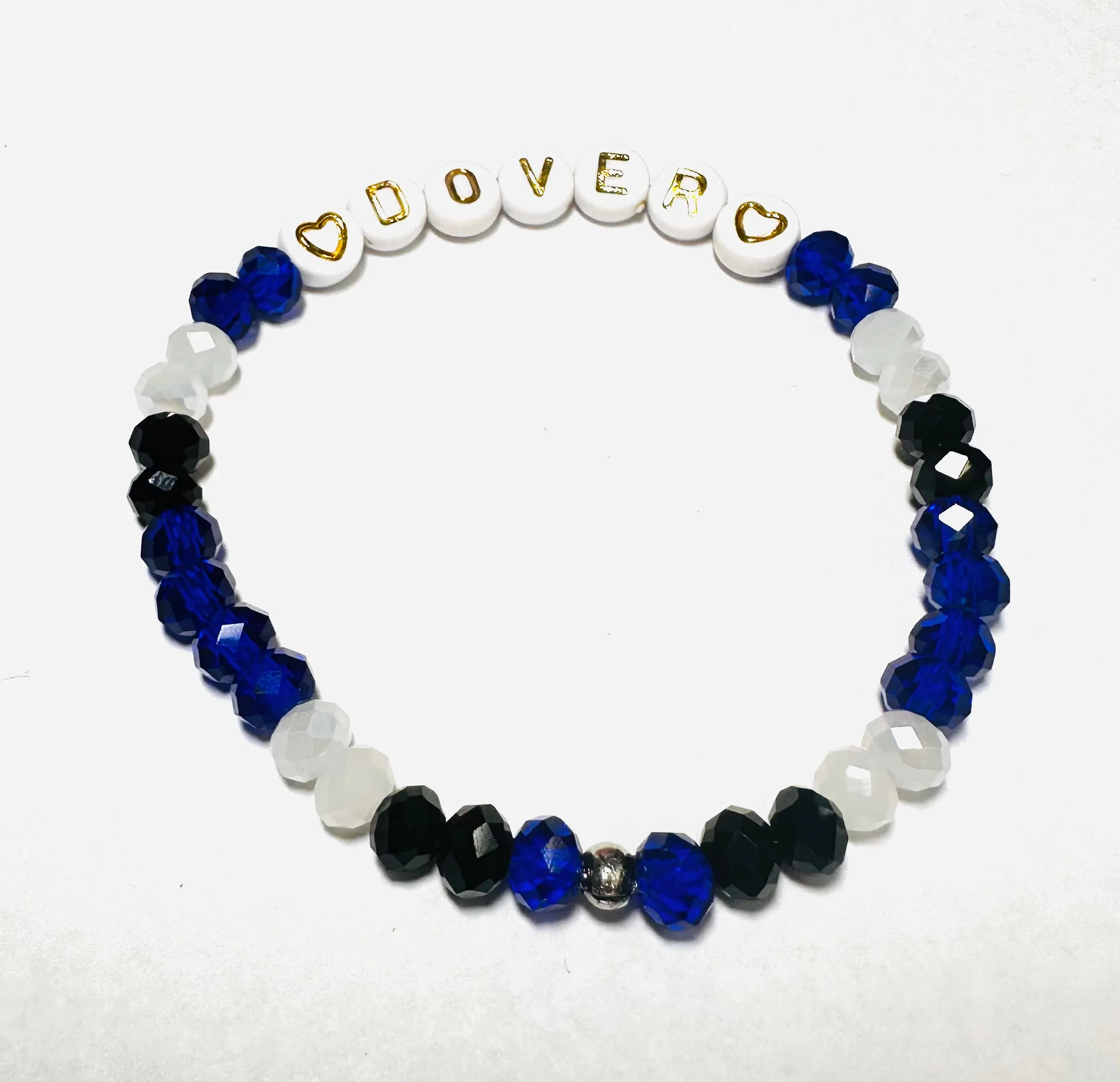 Townie Bracelet, School Pride Bracelet, Name Bracelet/Holliston Bracelet/Medway Bracelet/Milford Bracelet