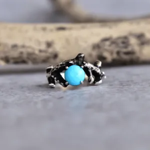 Twilight Twig - Turquoise Ring