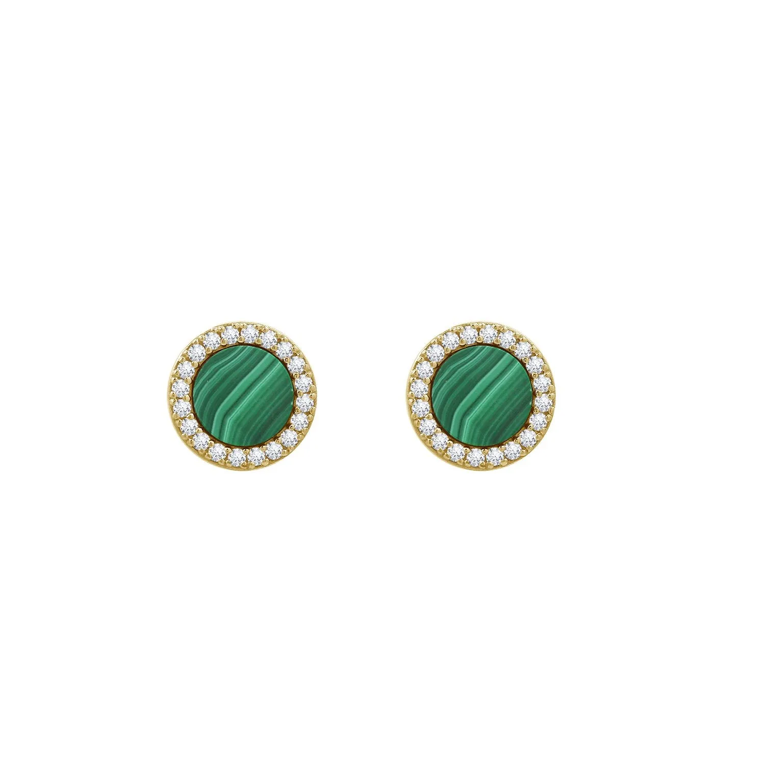 Vintage Halo Stud Earrings