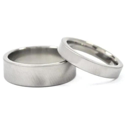 Wedding Ring Sets, Titanium Couple's Rings