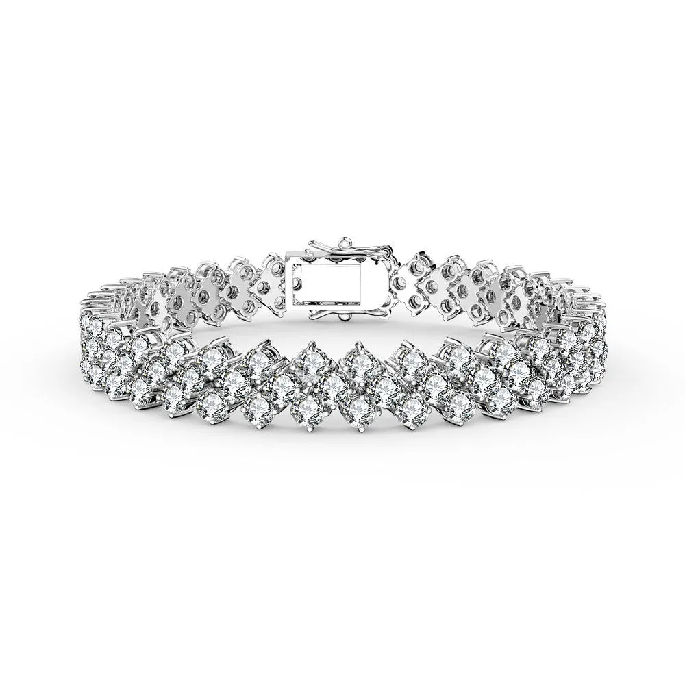 White Gold Plated Bracelet