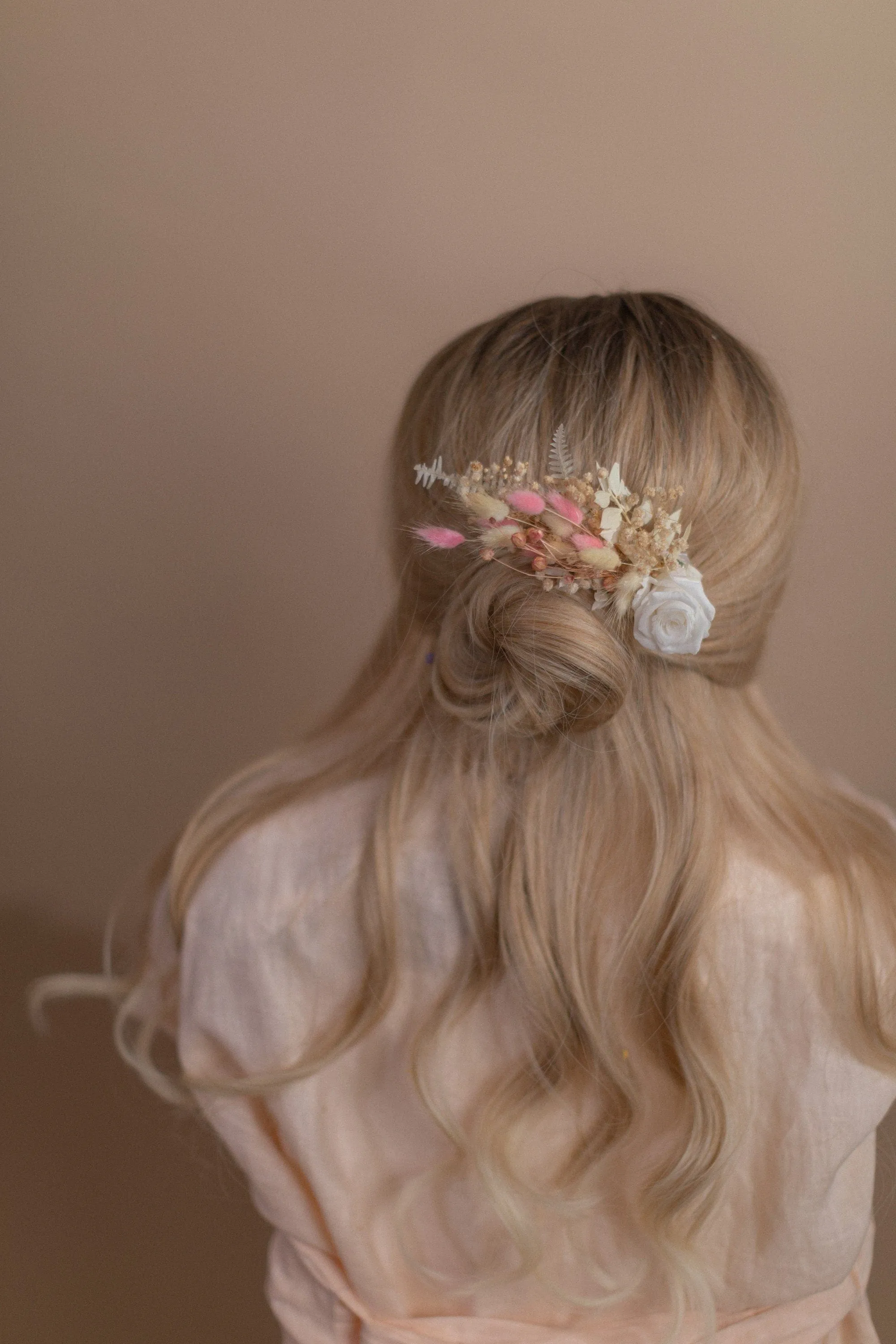 Wildflower Pastel Bridal Comb / Wedding Hair Accessory