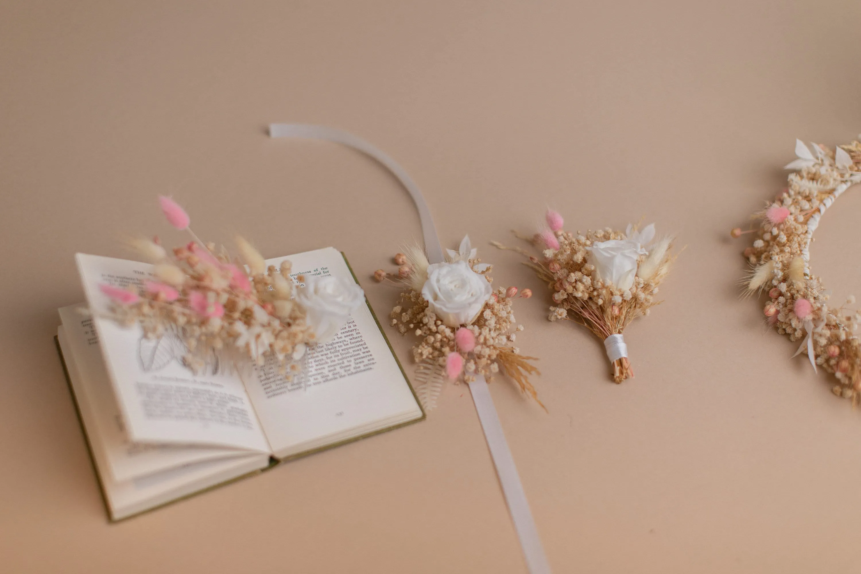 Wildflower Pastel Bridal Comb / Wedding Hair Accessory